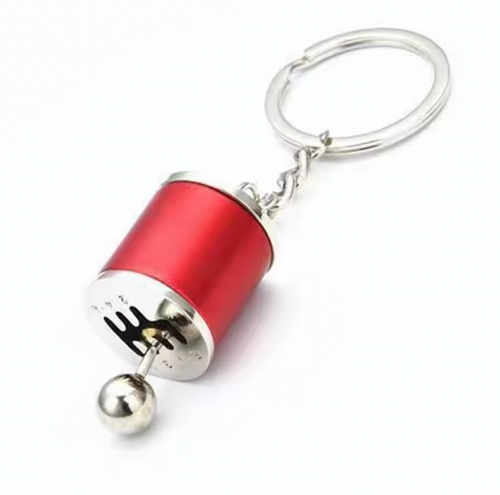 Manual Gear Shift Fidget Keychain